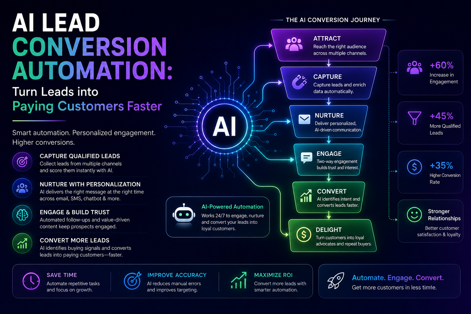 AI Lead Conversion Automation: Turn Leads into Paying Customers Faster