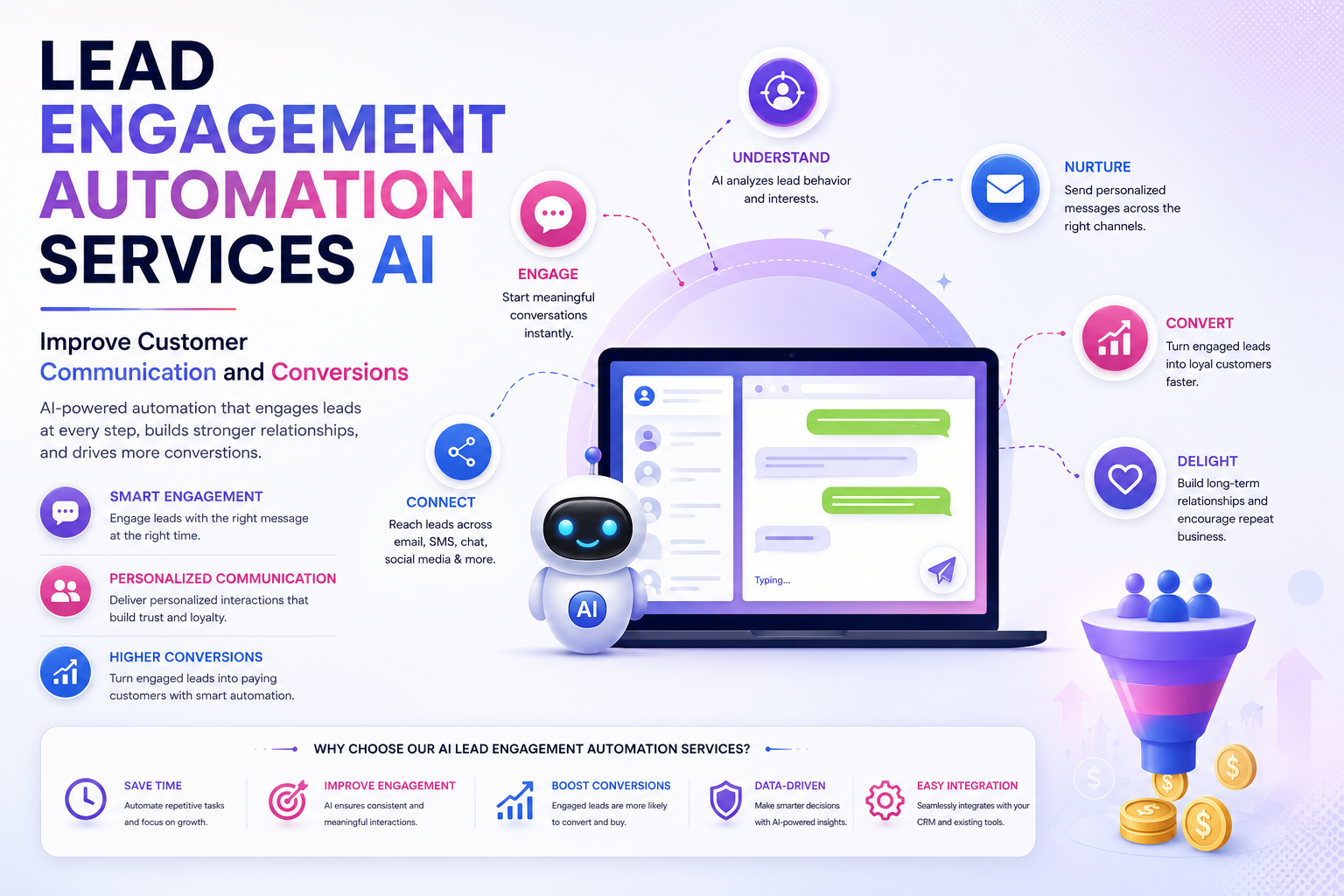 Lead Engagement Automation Services AI: Improve Customer Communication and Conversions